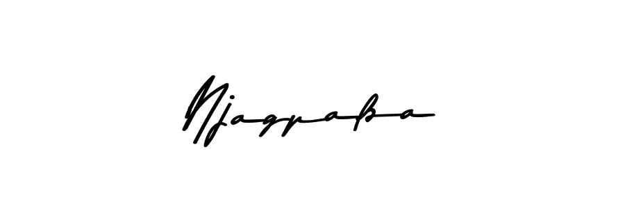 How to make Njagpalza name signature. Use Asem Kandis PERSONAL USE style for creating short signs online. This is the latest handwritten sign. Njagpalza signature style 9 images and pictures png