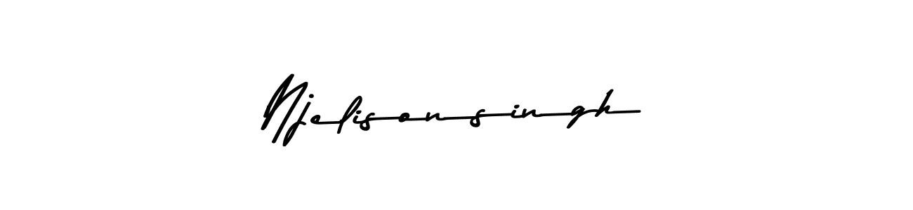 Make a beautiful signature design for name Njelisonsingh. Use this online signature maker to create a handwritten signature for free. Njelisonsingh signature style 9 images and pictures png