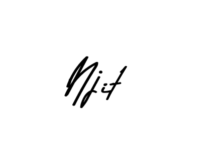 Similarly Asem Kandis PERSONAL USE is the best handwritten signature design. Signature creator online .You can use it as an online autograph creator for name Njit. Njit signature style 9 images and pictures png