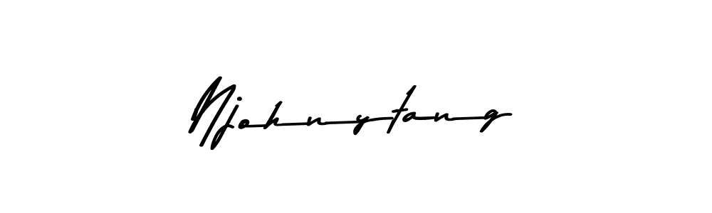 Similarly Asem Kandis PERSONAL USE is the best handwritten signature design. Signature creator online .You can use it as an online autograph creator for name Njohnytang. Njohnytang signature style 9 images and pictures png