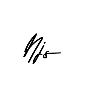 Similarly Asem Kandis PERSONAL USE is the best handwritten signature design. Signature creator online .You can use it as an online autograph creator for name Njs. Njs signature style 9 images and pictures png