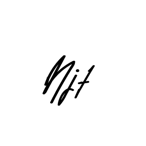 Also we have Njt name is the best signature style. Create professional handwritten signature collection using Asem Kandis PERSONAL USE autograph style. Njt signature style 9 images and pictures png