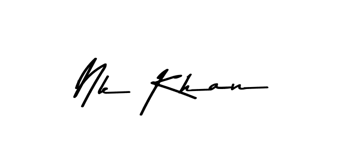 Make a beautiful signature design for name Nk Khan. Use this online signature maker to create a handwritten signature for free. Nk Khan signature style 9 images and pictures png