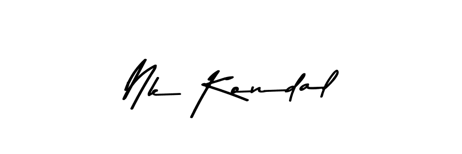 How to Draw Nk Kondal signature style? Asem Kandis PERSONAL USE is a latest design signature styles for name Nk Kondal. Nk Kondal signature style 9 images and pictures png