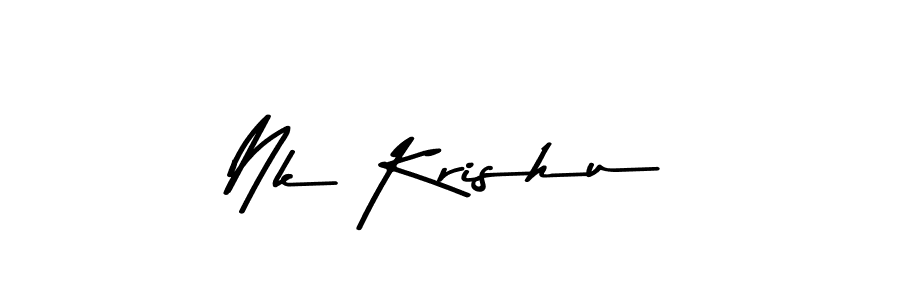 Check out images of Autograph of Nk Krishu name. Actor Nk Krishu Signature Style. Asem Kandis PERSONAL USE is a professional sign style online. Nk Krishu signature style 9 images and pictures png