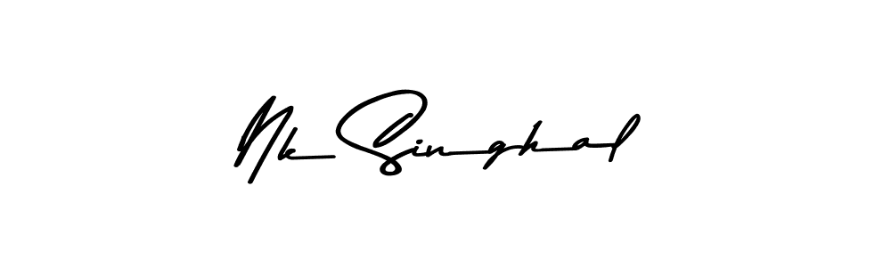 Similarly Asem Kandis PERSONAL USE is the best handwritten signature design. Signature creator online .You can use it as an online autograph creator for name Nk Singhal. Nk Singhal signature style 9 images and pictures png