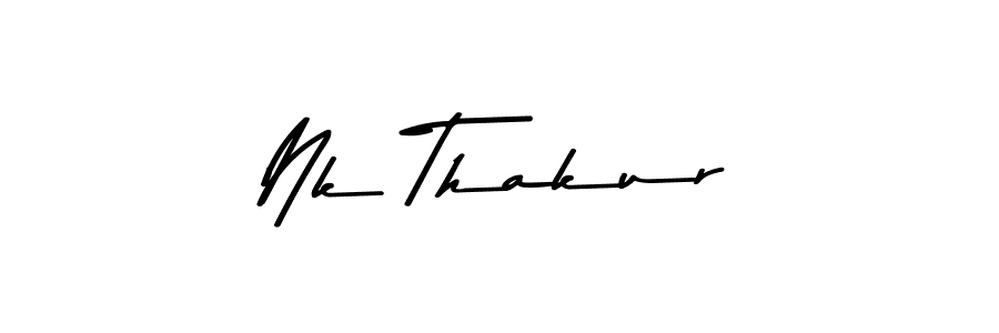 Similarly Asem Kandis PERSONAL USE is the best handwritten signature design. Signature creator online .You can use it as an online autograph creator for name Nk Thakur. Nk Thakur signature style 9 images and pictures png