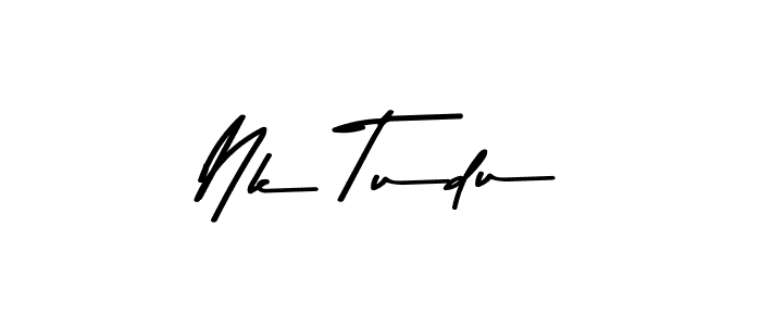 How to make Nk Tudu signature? Asem Kandis PERSONAL USE is a professional autograph style. Create handwritten signature for Nk Tudu name. Nk Tudu signature style 9 images and pictures png