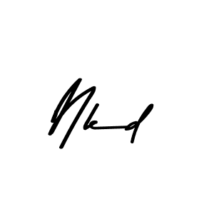 This is the best signature style for the Nkd name. Also you like these signature font (Asem Kandis PERSONAL USE). Mix name signature. Nkd signature style 9 images and pictures png