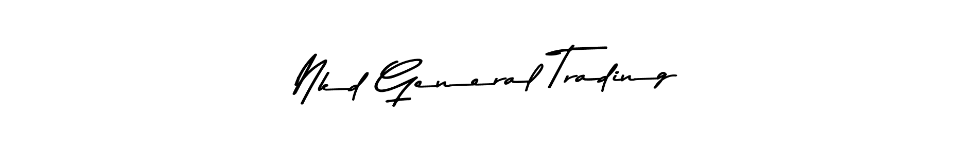 if you are searching for the best signature style for your name Nkd General Trading. so please give up your signature search. here we have designed multiple signature styles  using Asem Kandis PERSONAL USE. Nkd General Trading signature style 9 images and pictures png