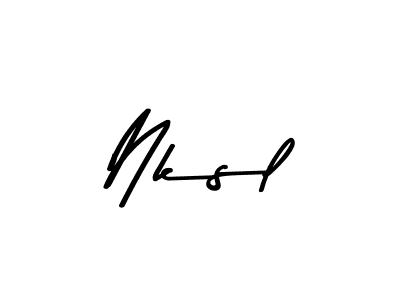 You can use this online signature creator to create a handwritten signature for the name Nksl. This is the best online autograph maker. Nksl signature style 9 images and pictures png