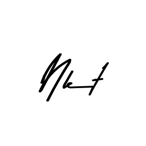Make a beautiful signature design for name Nkt. Use this online signature maker to create a handwritten signature for free. Nkt signature style 9 images and pictures png