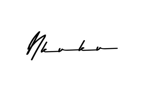 How to Draw Nkuku signature style? Asem Kandis PERSONAL USE is a latest design signature styles for name Nkuku. Nkuku signature style 9 images and pictures png