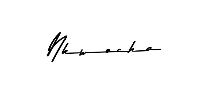 Make a beautiful signature design for name Nkwocha. With this signature (Asem Kandis PERSONAL USE) style, you can create a handwritten signature for free. Nkwocha signature style 9 images and pictures png