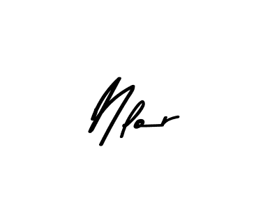 Make a beautiful signature design for name Nlor. With this signature (Asem Kandis PERSONAL USE) style, you can create a handwritten signature for free. Nlor signature style 9 images and pictures png