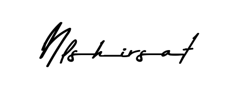 Once you've used our free online signature maker to create your best signature Asem Kandis PERSONAL USE style, it's time to enjoy signing your documents with Nlshirsat name. Nlshirsat signature style 9 images and pictures png