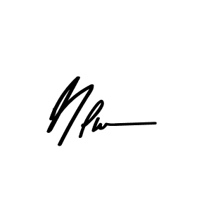 Use a signature maker to create a handwritten signature online. With this signature software, you can design (Asem Kandis PERSONAL USE) your own signature for name Nlw. Nlw signature style 9 images and pictures png