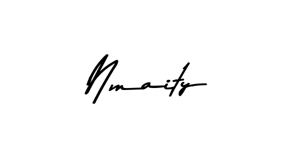 How to make Nmaity signature? Asem Kandis PERSONAL USE is a professional autograph style. Create handwritten signature for Nmaity name. Nmaity signature style 9 images and pictures png