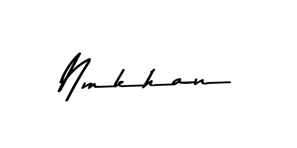 Make a beautiful signature design for name Nmkhan. Use this online signature maker to create a handwritten signature for free. Nmkhan signature style 9 images and pictures png