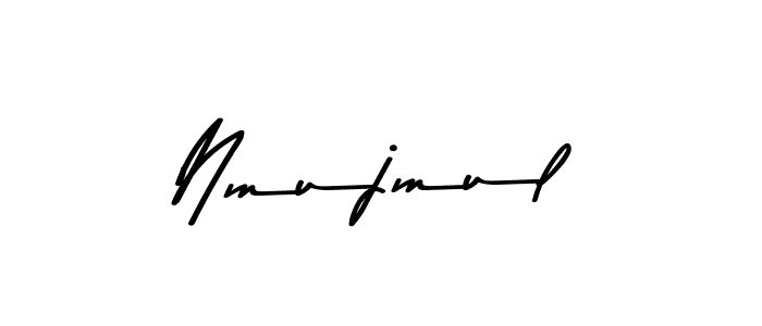 Nmujmul stylish signature style. Best Handwritten Sign (Asem Kandis PERSONAL USE) for my name. Handwritten Signature Collection Ideas for my name Nmujmul. Nmujmul signature style 9 images and pictures png