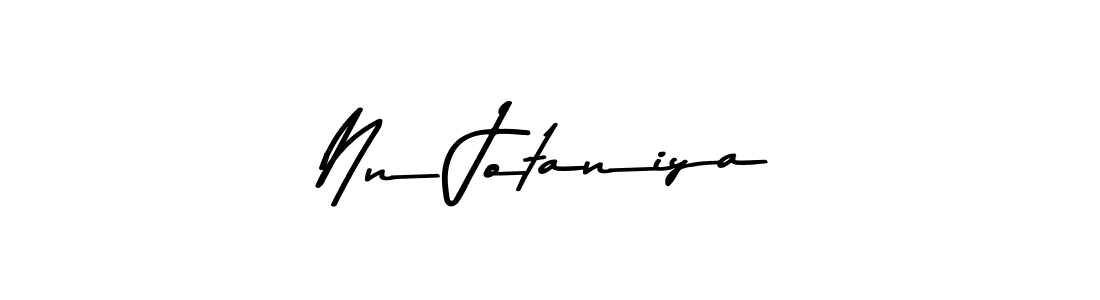 The best way (Asem Kandis PERSONAL USE) to make a short signature is to pick only two or three words in your name. The name Nn Jotaniya include a total of six letters. For converting this name. Nn Jotaniya signature style 9 images and pictures png