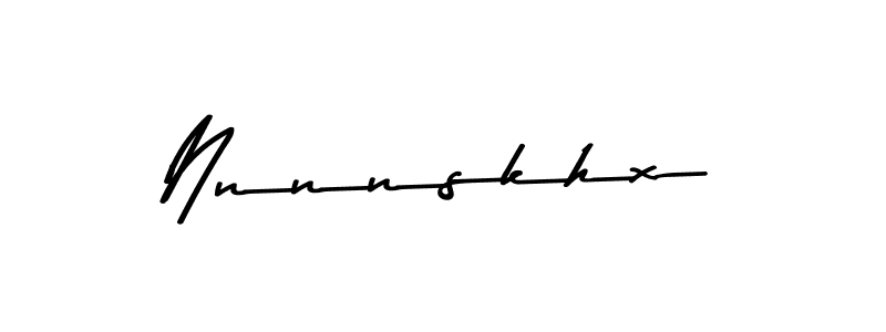 Design your own signature with our free online signature maker. With this signature software, you can create a handwritten (Asem Kandis PERSONAL USE) signature for name Nnnnskhx. Nnnnskhx signature style 9 images and pictures png