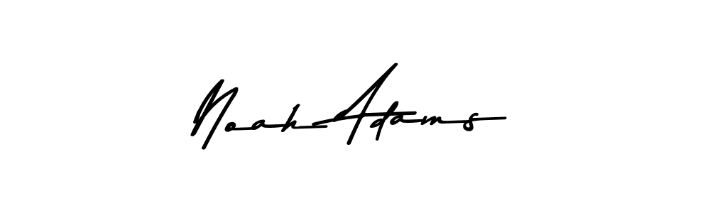 Design your own signature with our free online signature maker. With this signature software, you can create a handwritten (Asem Kandis PERSONAL USE) signature for name Noah Adams. Noah Adams signature style 9 images and pictures png