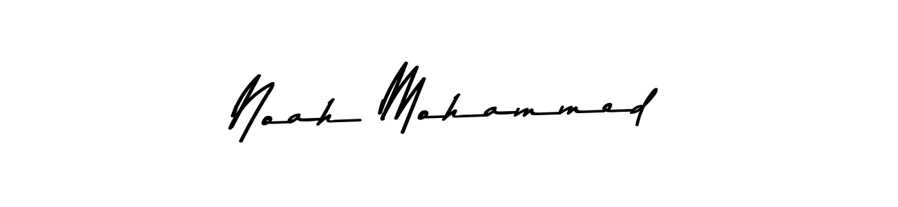 Make a beautiful signature design for name Noah Mohammed. With this signature (Asem Kandis PERSONAL USE) style, you can create a handwritten signature for free. Noah Mohammed signature style 9 images and pictures png