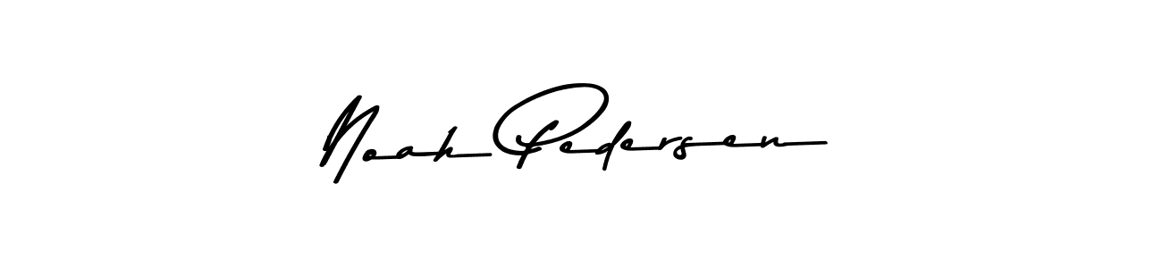 Make a beautiful signature design for name Noah Pedersen. With this signature (Asem Kandis PERSONAL USE) style, you can create a handwritten signature for free. Noah Pedersen signature style 9 images and pictures png