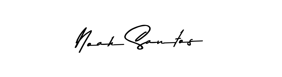 Also we have Noah Santos name is the best signature style. Create professional handwritten signature collection using Asem Kandis PERSONAL USE autograph style. Noah Santos signature style 9 images and pictures png