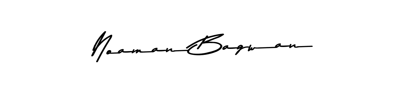 You should practise on your own different ways (Asem Kandis PERSONAL USE) to write your name (Noaman Bagwan) in signature. don't let someone else do it for you. Noaman Bagwan signature style 9 images and pictures png