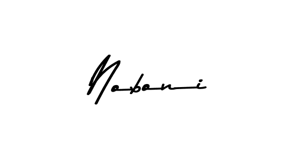 How to make Noboni signature? Asem Kandis PERSONAL USE is a professional autograph style. Create handwritten signature for Noboni name. Noboni signature style 9 images and pictures png