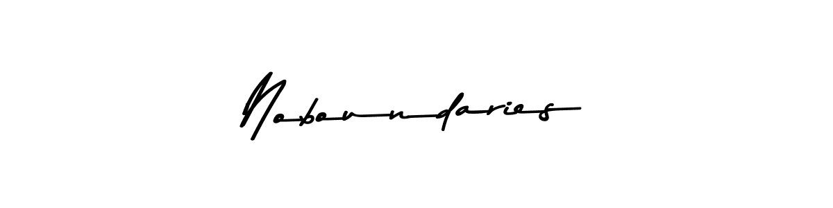 Also we have Noboundaries name is the best signature style. Create professional handwritten signature collection using Asem Kandis PERSONAL USE autograph style. Noboundaries signature style 9 images and pictures png