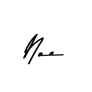 Create a beautiful signature design for name Noe. With this signature (Asem Kandis PERSONAL USE) fonts, you can make a handwritten signature for free. Noe signature style 9 images and pictures png