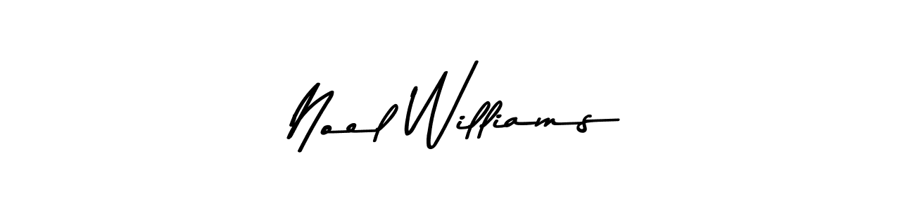 Noel Williams stylish signature style. Best Handwritten Sign (Asem Kandis PERSONAL USE) for my name. Handwritten Signature Collection Ideas for my name Noel Williams. Noel Williams signature style 9 images and pictures png