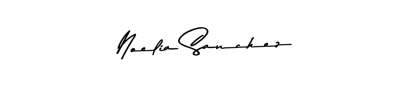 The best way (Asem Kandis PERSONAL USE) to make a short signature is to pick only two or three words in your name. The name Noelia Sanchez include a total of six letters. For converting this name. Noelia Sanchez signature style 9 images and pictures png