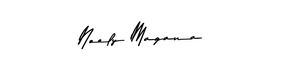 Use a signature maker to create a handwritten signature online. With this signature software, you can design (Asem Kandis PERSONAL USE) your own signature for name Noely Magana. Noely Magana signature style 9 images and pictures png
