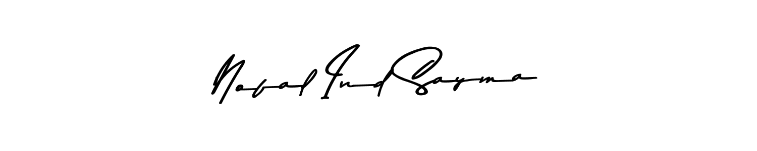 You can use this online signature creator to create a handwritten signature for the name Nofal Ind Sayma. This is the best online autograph maker. Nofal Ind Sayma signature style 9 images and pictures png