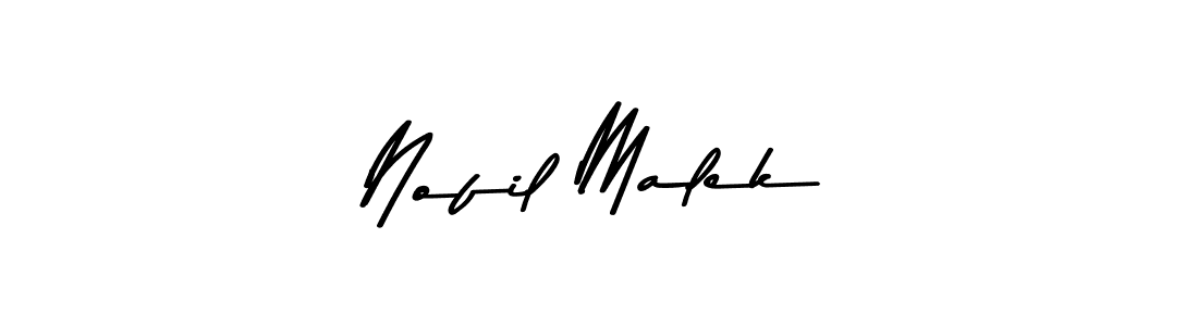This is the best signature style for the Nofil Malek name. Also you like these signature font (Asem Kandis PERSONAL USE). Mix name signature. Nofil Malek signature style 9 images and pictures png