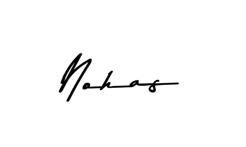 You can use this online signature creator to create a handwritten signature for the name Nohas. This is the best online autograph maker. Nohas signature style 9 images and pictures png