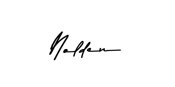 Nolden stylish signature style. Best Handwritten Sign (Asem Kandis PERSONAL USE) for my name. Handwritten Signature Collection Ideas for my name Nolden. Nolden signature style 9 images and pictures png