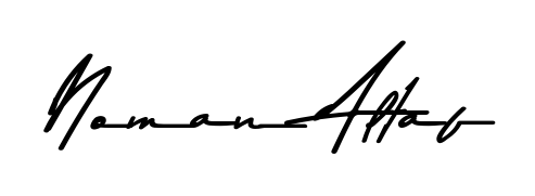Design your own signature with our free online signature maker. With this signature software, you can create a handwritten (Asem Kandis PERSONAL USE) signature for name Noman Altaf. Noman Altaf signature style 9 images and pictures png