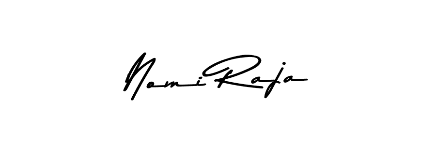 You can use this online signature creator to create a handwritten signature for the name Nomi Raja. This is the best online autograph maker. Nomi Raja signature style 9 images and pictures png