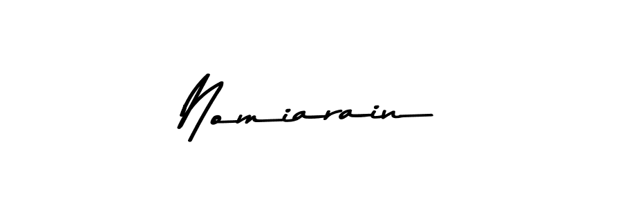 if you are searching for the best signature style for your name Nomiarain. so please give up your signature search. here we have designed multiple signature styles  using Asem Kandis PERSONAL USE. Nomiarain signature style 9 images and pictures png