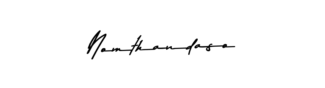 Once you've used our free online signature maker to create your best signature Asem Kandis PERSONAL USE style, it's time to enjoy all of the benefits that Nomthandaso name signing documents. Nomthandaso signature style 9 images and pictures png