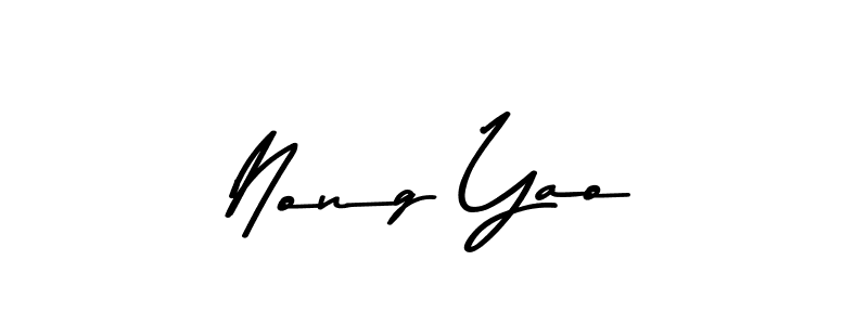 Make a beautiful signature design for name Nong Yao. Use this online signature maker to create a handwritten signature for free. Nong Yao signature style 9 images and pictures png