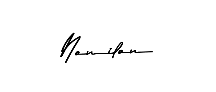 Check out images of Autograph of Nonilon name. Actor Nonilon Signature Style. Asem Kandis PERSONAL USE is a professional sign style online. Nonilon signature style 9 images and pictures png