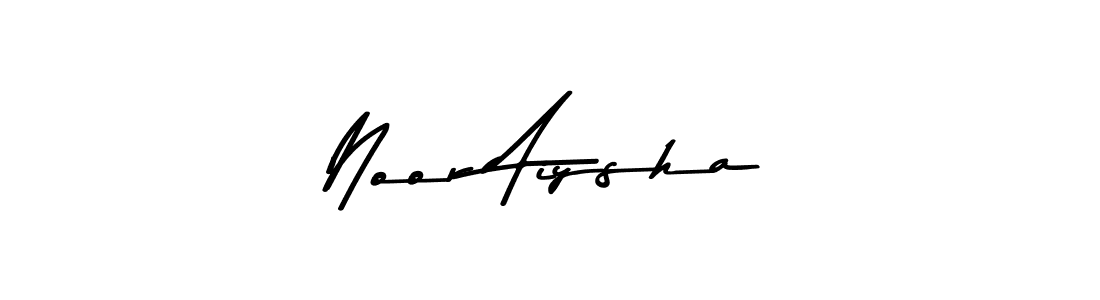 The best way (Asem Kandis PERSONAL USE) to make a short signature is to pick only two or three words in your name. The name Noor Aiysha include a total of six letters. For converting this name. Noor Aiysha signature style 9 images and pictures png