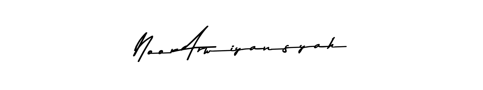 Asem Kandis PERSONAL USE is a professional signature style that is perfect for those who want to add a touch of class to their signature. It is also a great choice for those who want to make their signature more unique. Get Noor Arwiyansyah name to fancy signature for free. Noor Arwiyansyah signature style 9 images and pictures png