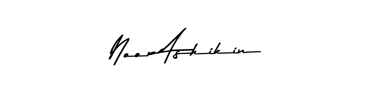 How to Draw Noor Ashikin signature style? Asem Kandis PERSONAL USE is a latest design signature styles for name Noor Ashikin. Noor Ashikin signature style 9 images and pictures png